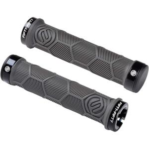 image:imageFIFTYFIFTY Double LockOn Mountain Bike Grips Bicycle Handlebar Locking Grips NonSlip MTB HandleGrey