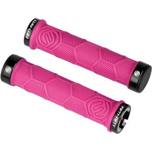 image:imageFIFTYFIFTY Double LockOn Mountain Bike Grips Bicycle Handlebar Locking Grips NonSlip MTB HandlePink