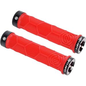 image:imageFIFTYFIFTY Double LockOn Mountain Bike Grips Bicycle Handlebar Locking Grips NonSlip MTB HandleRed