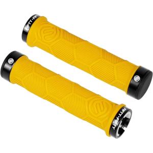 image:imageFIFTYFIFTY Double LockOn Mountain Bike Grips Bicycle Handlebar Locking Grips NonSlip MTB HandleYellow
