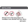 image:imageFIFTYFIFTY 4Pack Mountian Bike Bar End Plugs Bicycle Handlebar End CapsBlue