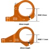 image:imageFIFTYFIFTY Direct Mount Mountain Bike Stem Fit for 318mm Handlebar Clamp  CNC Full machined Durable and Light MTB Stem for All Mountain Downhill Enduro FreerideOrange