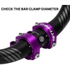 image:imageFIFTYFIFTY Direct Mount Mountain Bike Stem Fit for 318mm Handlebar Clamp  CNC Full machined Durable and Light MTB Stem for All Mountain Downhill Enduro FreeridePurple