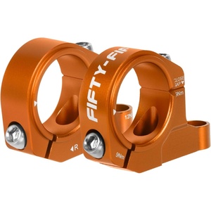 image:imageFIFTYFIFTY Direct Mount Mountain Bike Stem Fit for 318mm Handlebar Clamp  CNC Full machined Durable and Light MTB Stem for All Mountain Downhill Enduro FreerideOrange