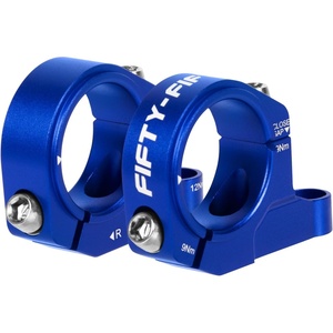 image:imageFIFTYFIFTY Direct Mount Mountain Bike Stem Fit for 318mm Handlebar Clamp  CNC Full machined Durable and Light MTB Stem for All Mountain Downhill Enduro FreerideBlue