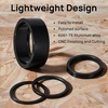 image:imageFIFTYFIFTY 7 PCS Bike Headset Spacer Fork Washer for 1 18 Steerer TubesBlack