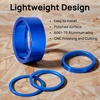 image:imageFIFTYFIFTY 7 PCS Bike Headset Spacer Fork Washer for 1 18 Steerer TubesBlue