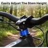 image:imageFIFTYFIFTY 7 PCS Bike Headset Spacer Fork Washer for 1 18 Steerer TubesBlue