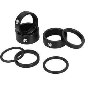 image:imageFIFTYFIFTY 7 PCS Bike Headset Spacer Fork Washer for 1 18 Steerer TubesBlack